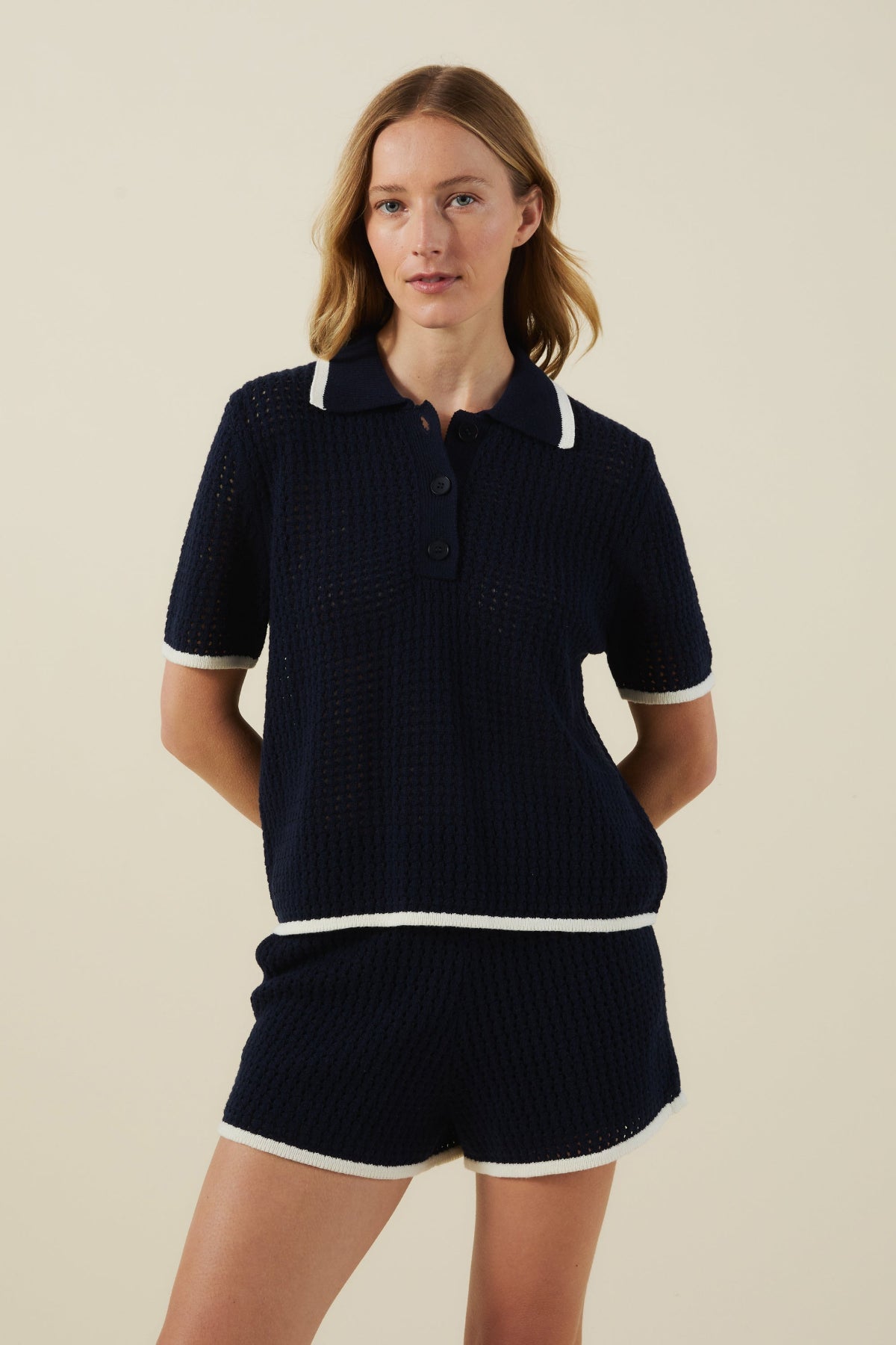 LUMAE SWEATER POLO