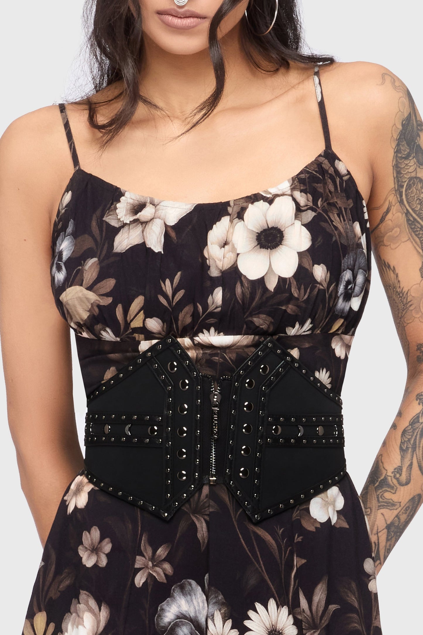 Midnight Vale Studded Belt