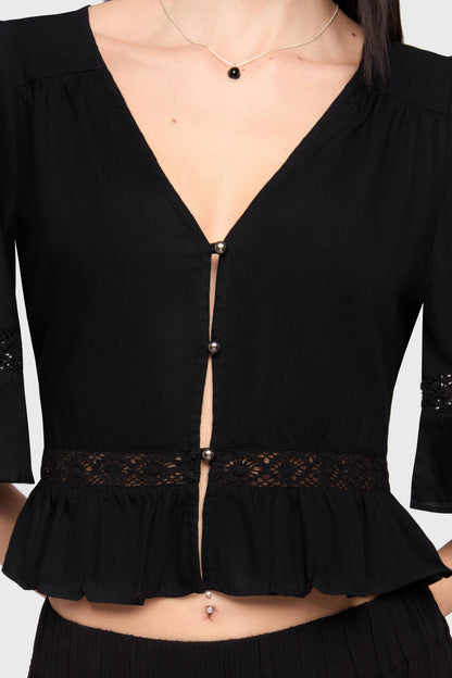 Midnight Vale Blouse