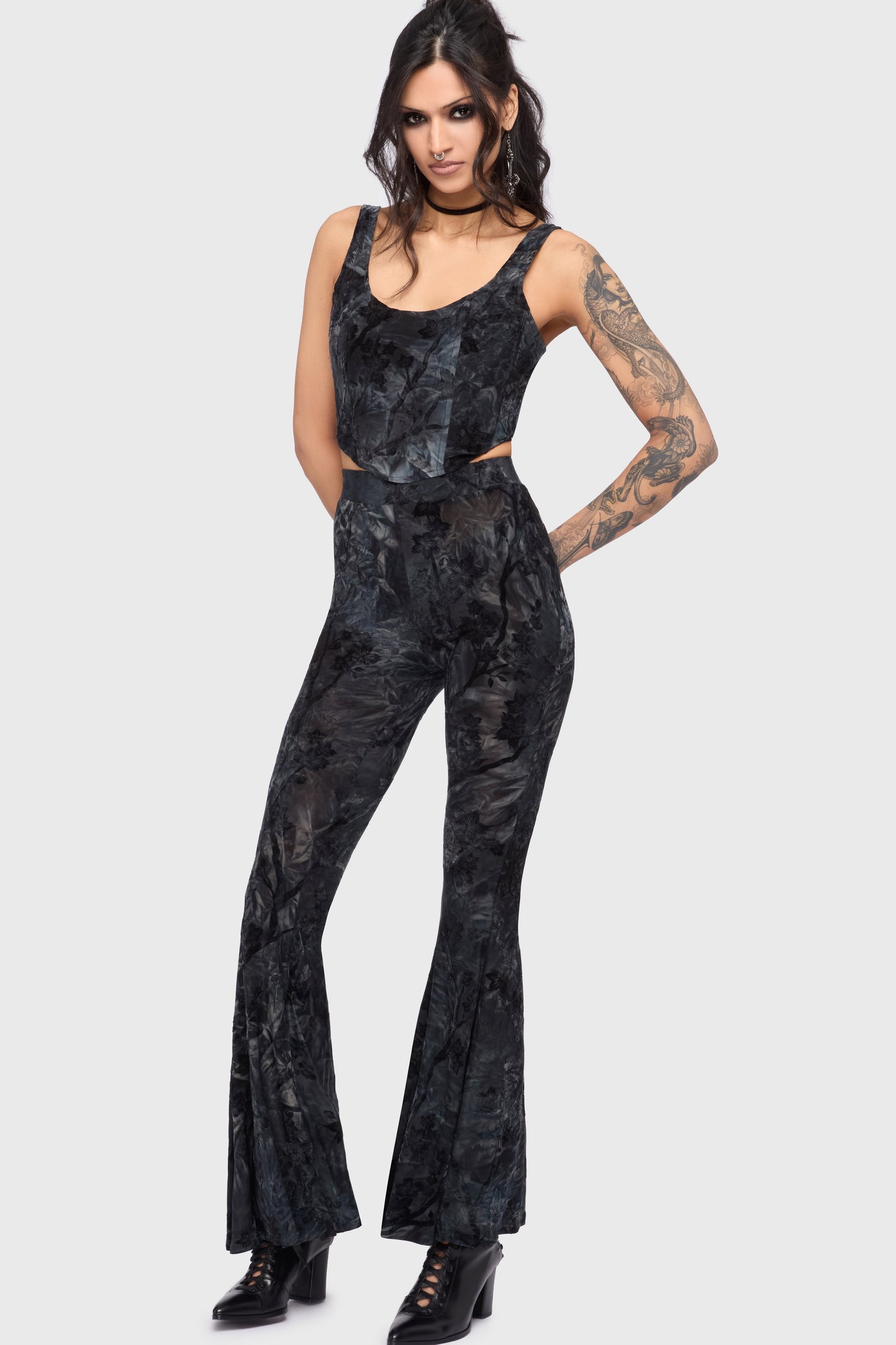 Midnight Vale Corset Top