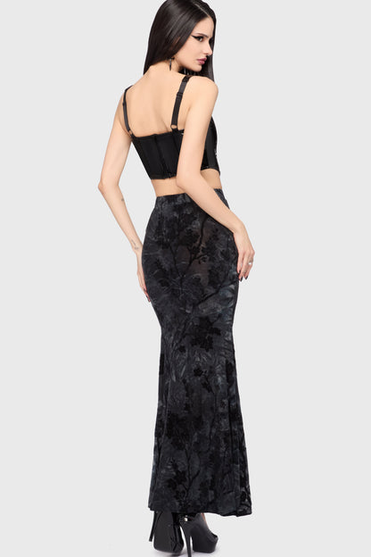 Midnight Vale Maxi Skirt