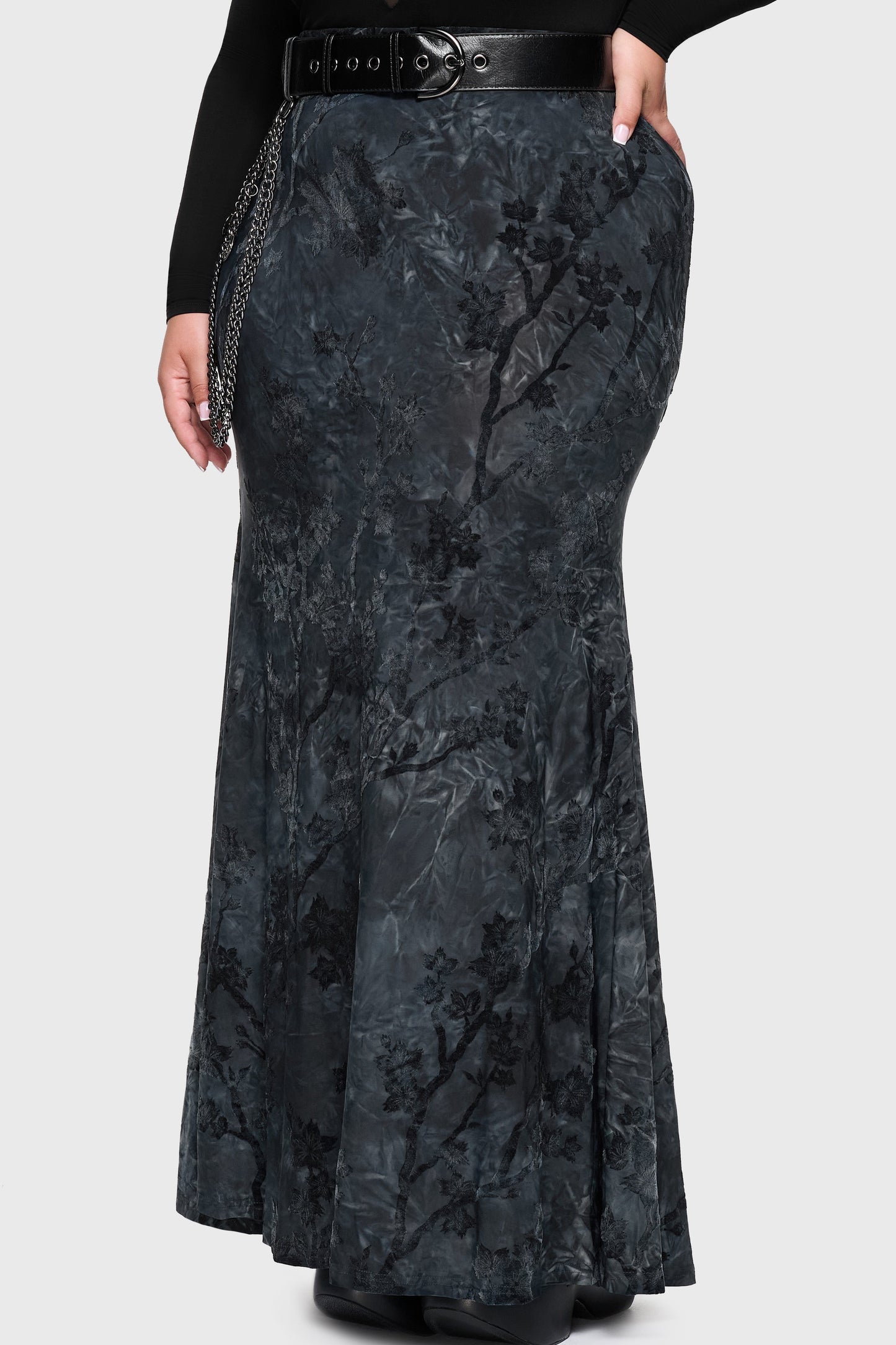 Midnight Vale Maxi Skirt