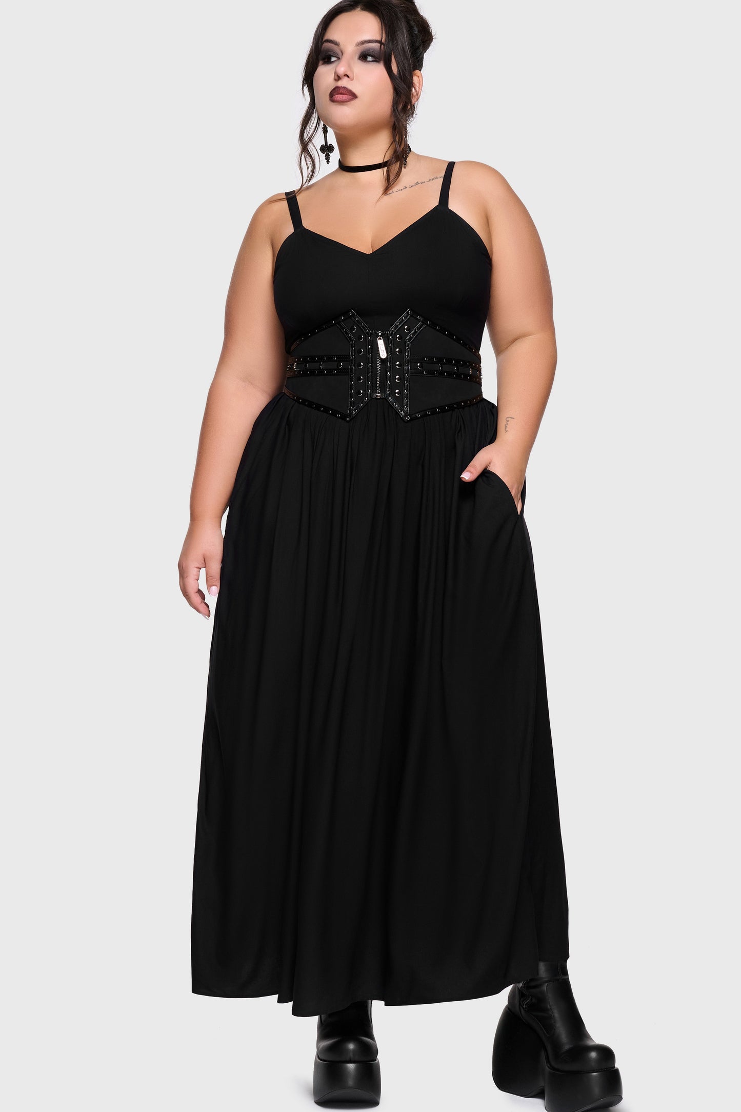 Midnight Vale Studded Belt