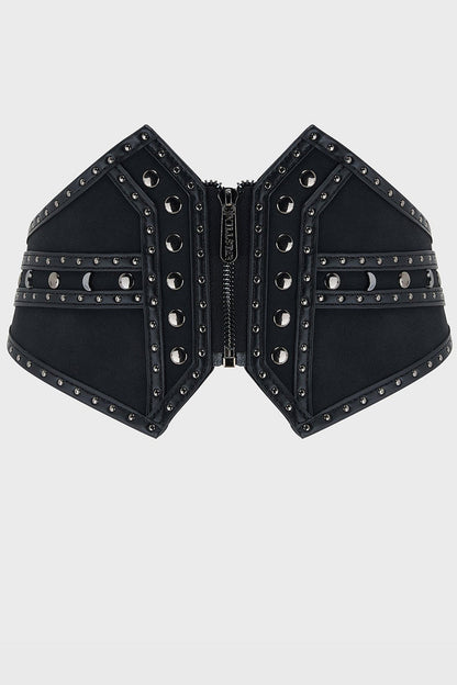 Midnight Vale Studded Belt
