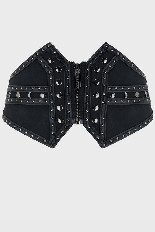 Midnight Vale Studded Belt