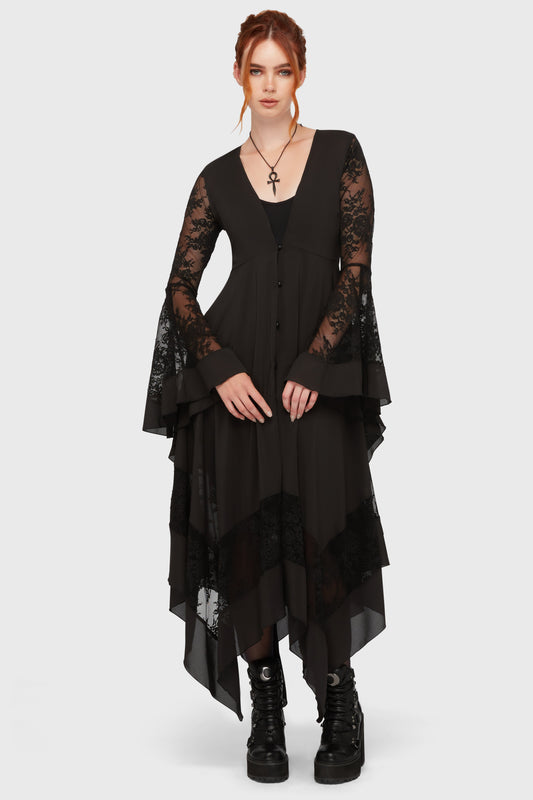 Misty Night Maxi Dress