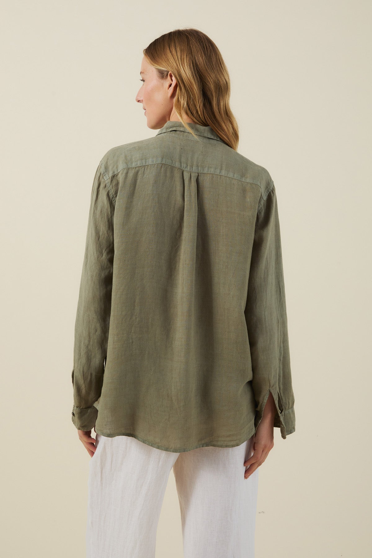 MULHOLLAND LINEN SHIRT