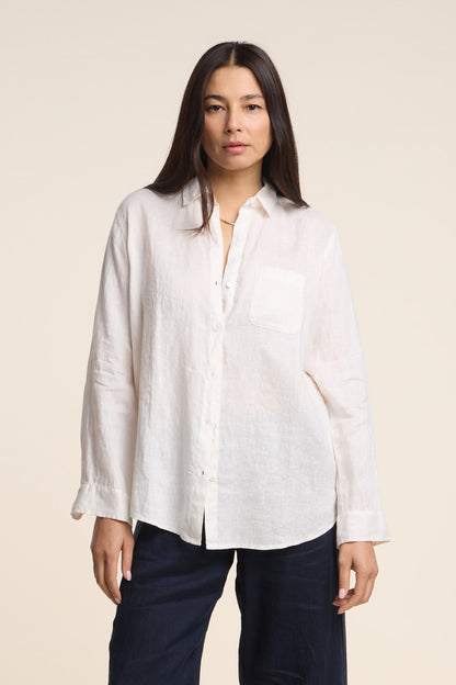 MULHOLLAND LINEN SHIRT
