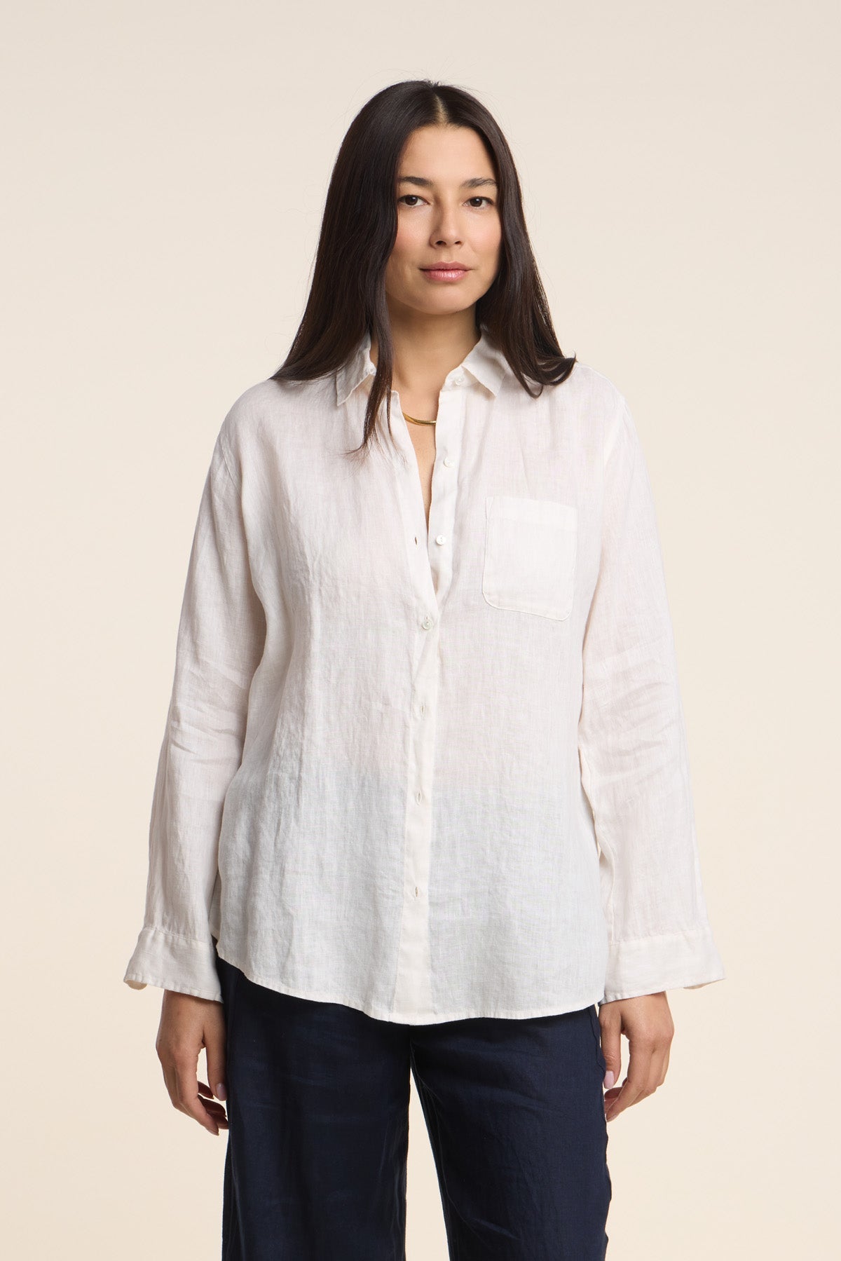 MULHOLLAND LINEN SHIRT