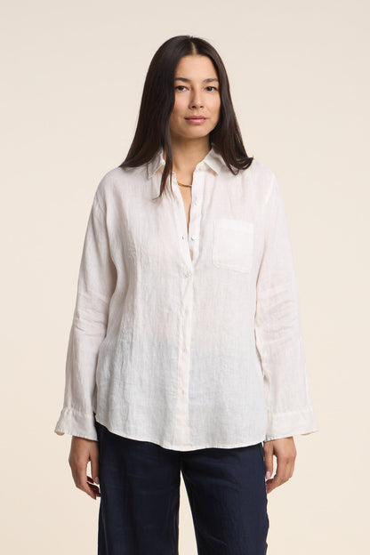 MULHOLLAND LINEN SHIRT