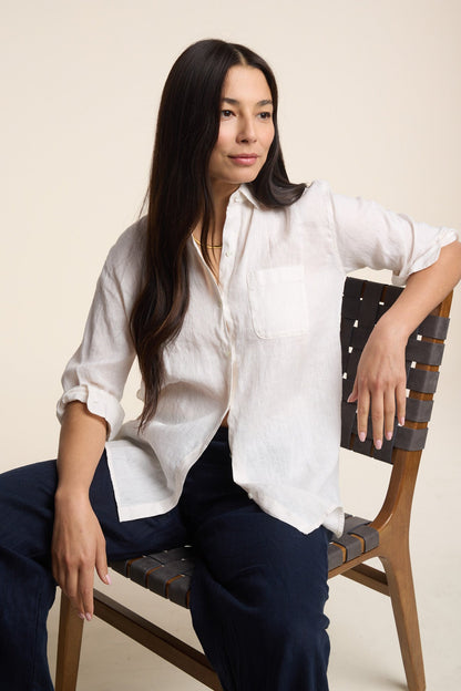 MULHOLLAND LINEN SHIRT