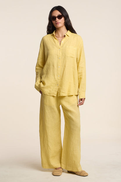 MULHOLLAND LINEN SHIRT