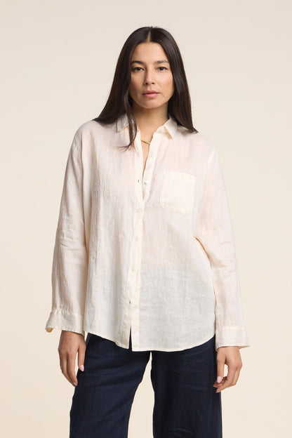 MULHOLLAND LINEN SHIRT