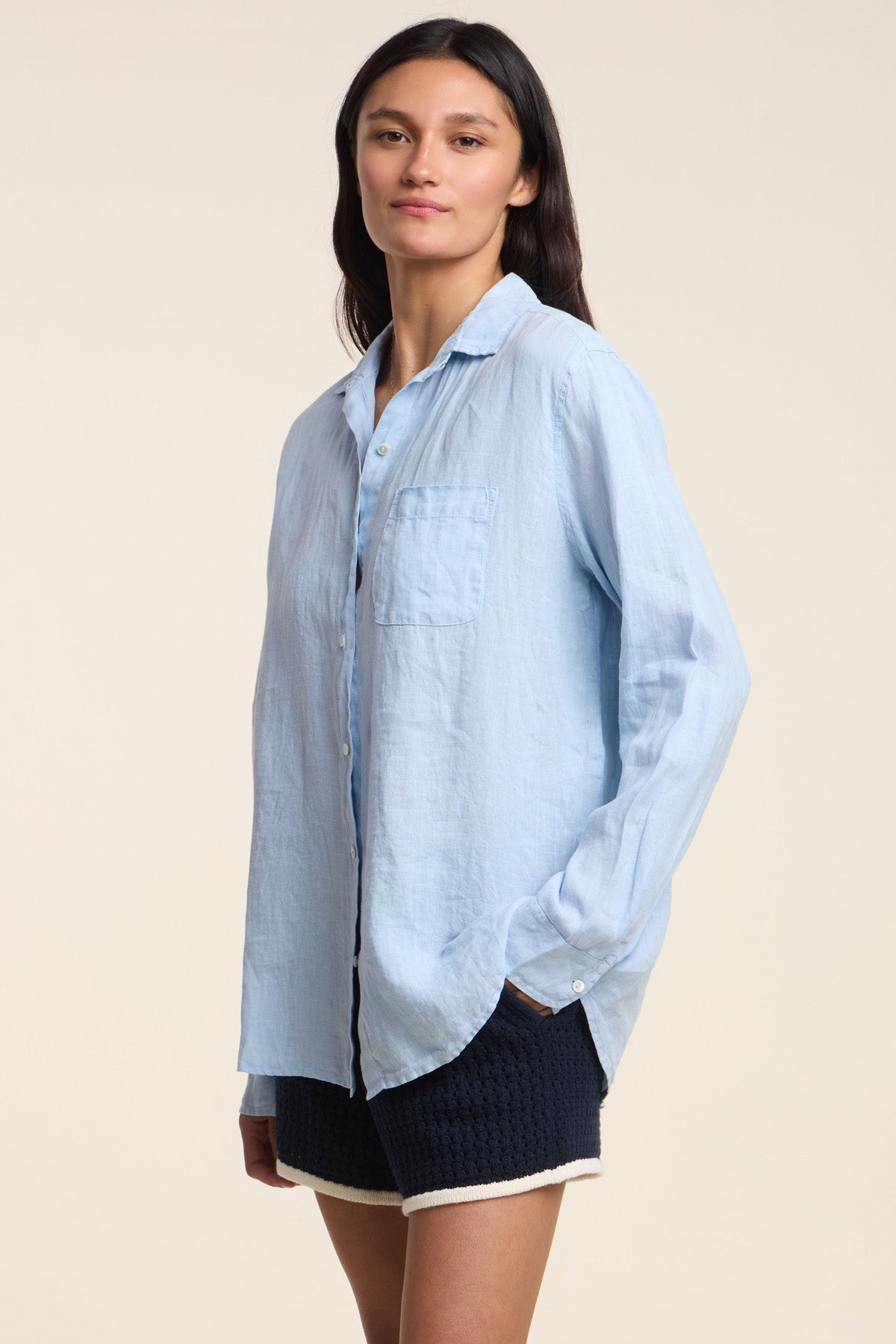 MULHOLLAND LINEN SHIRT