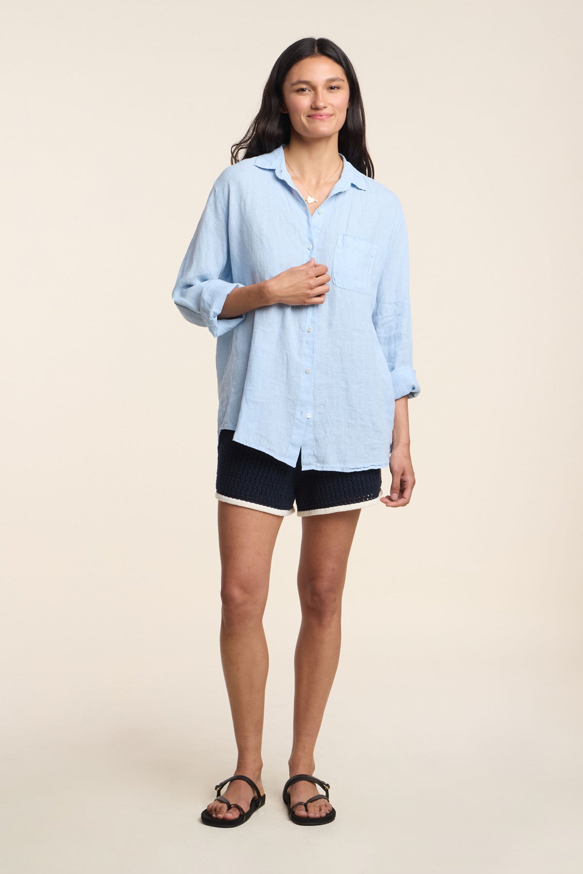 MULHOLLAND LINEN SHIRT
