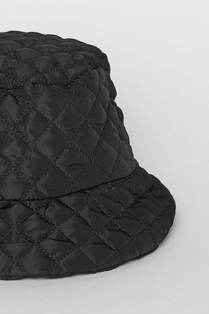 MODERN QUILTED BUCKET HAT