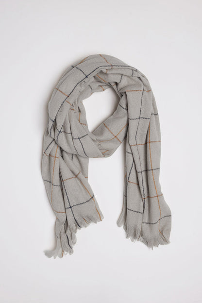 HUDSON WINDOWPANE SCARF