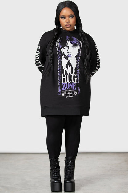 No-Hug Zone Longline Hoodie