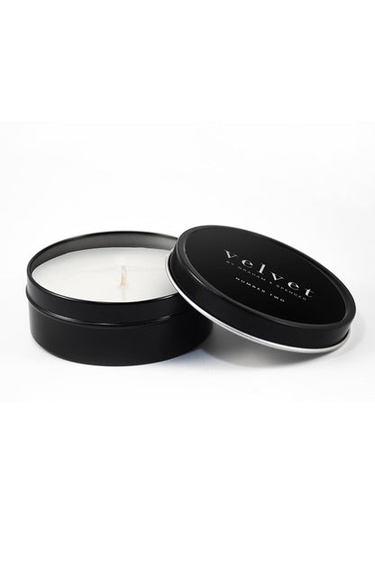 NUMBER TWO TRAVEL CANDLE BY VELVET BY GRAHAM AND SPENCER