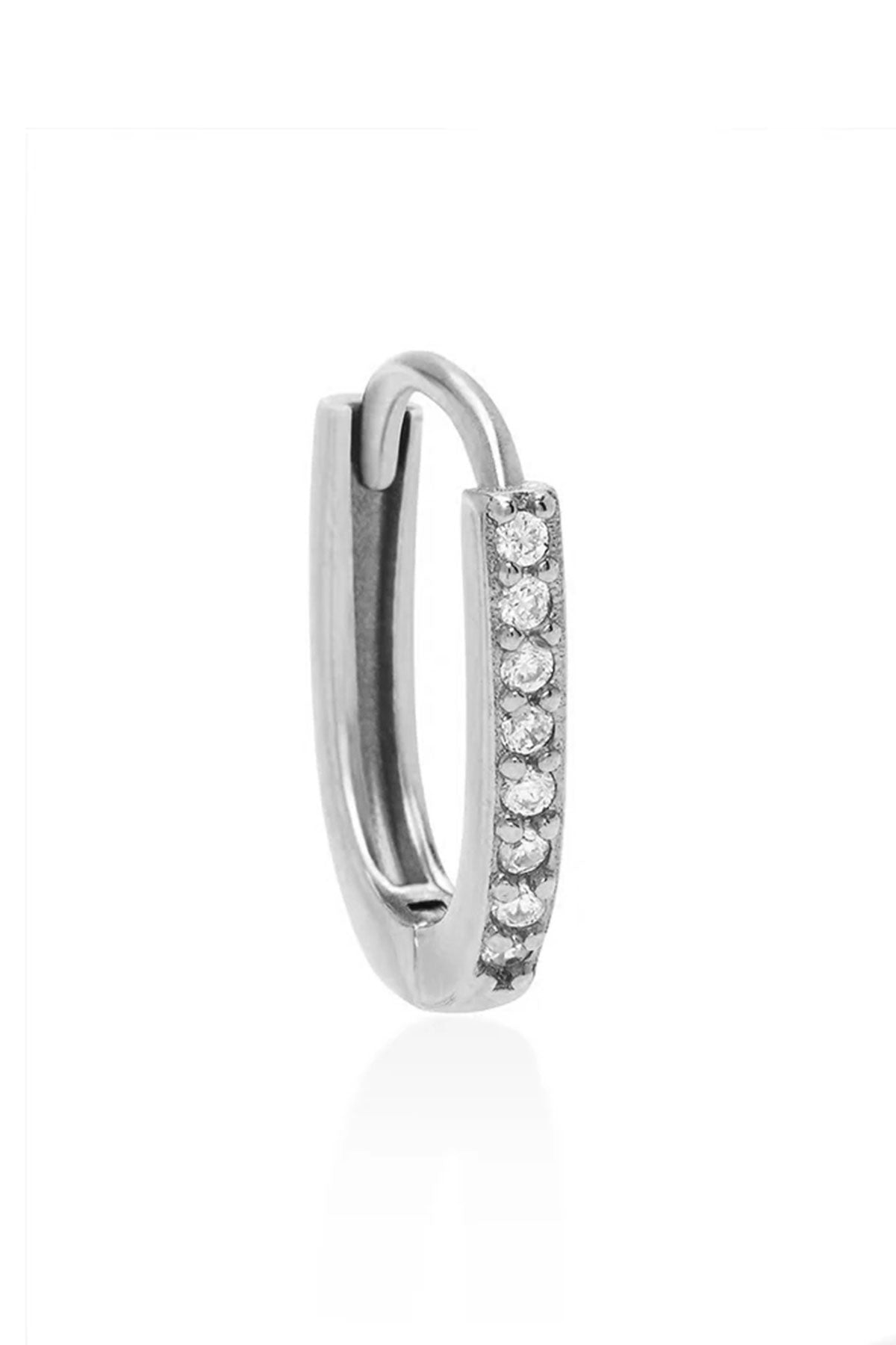 OBLONG PAVE HUGGIES BY PHYLLIS AND ROSIE