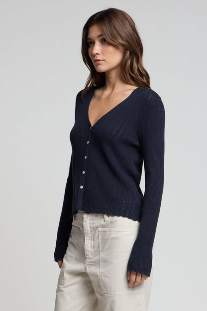 OTTILIE POINTELLE CARDIGAN
