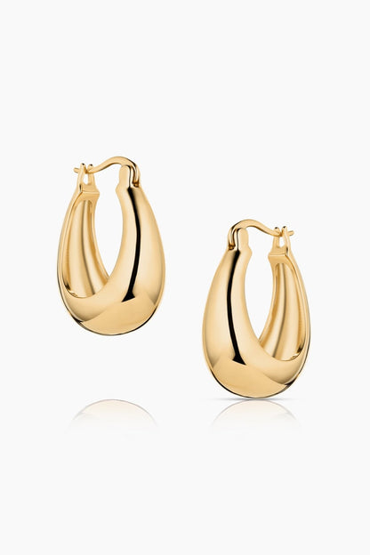 PETITE LUMI HOOP EARRINGS BY THATCH