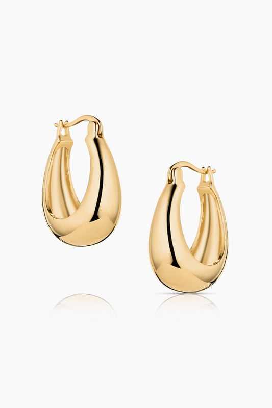 PETITE LUMI HOOP EARRINGS BY THATCH