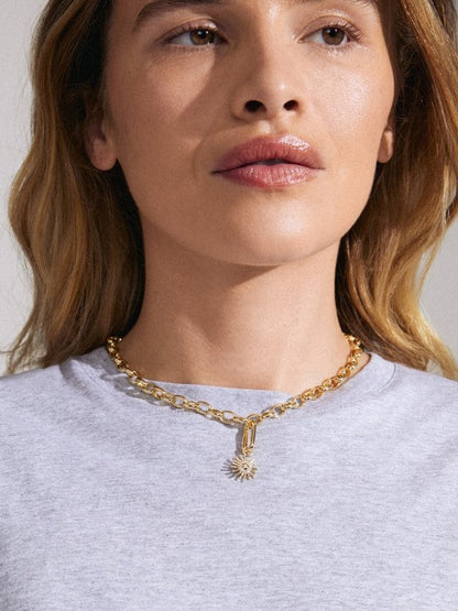 PILGRIM Charm Sun Pendant