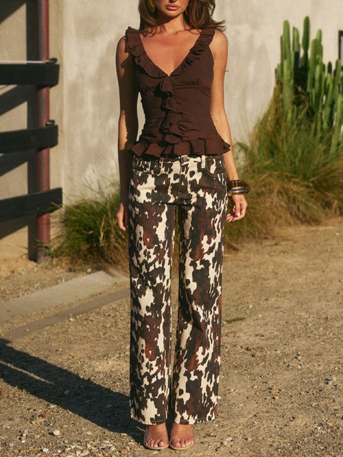 RUNAWAY THE LABEL Zavier Straight Leg Jeans