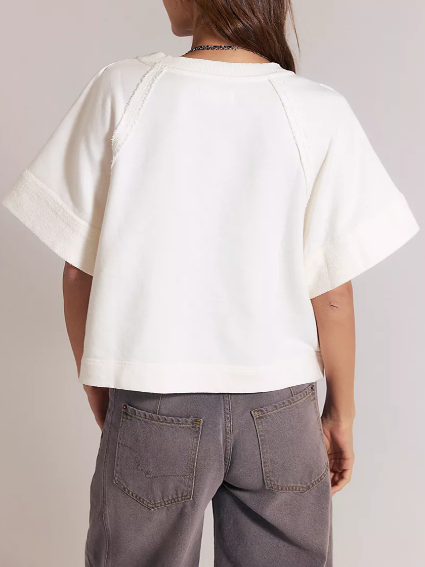 FREE PEOPLE Dahlia Short Sleeve Pullover