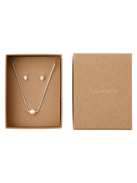 PILGRIM Alayah Necklace and Earrings Gift Set