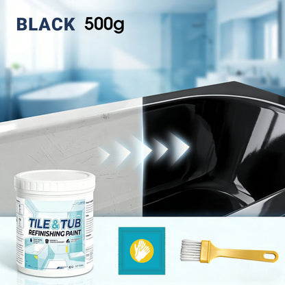 🔥 DIY Tub & Tile Refinishing Kit – Premium Bathroom Surface Restoration Coating for Bathtubs, Showers & Sinks