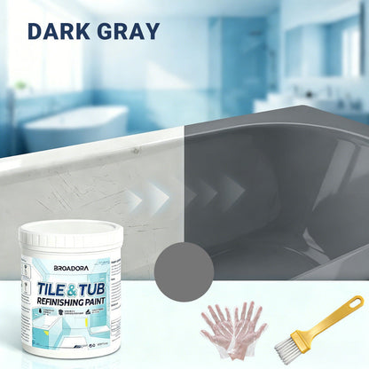 🔥 DIY Tub & Tile Refinishing Kit – Premium Bathroom Surface Restoration Coating for Bathtubs, Showers & Sinks