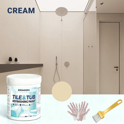 🔥 DIY Tub & Tile Refinishing Kit – Premium Bathroom Surface Restoration Coating for Bathtubs, Showers & Sinks