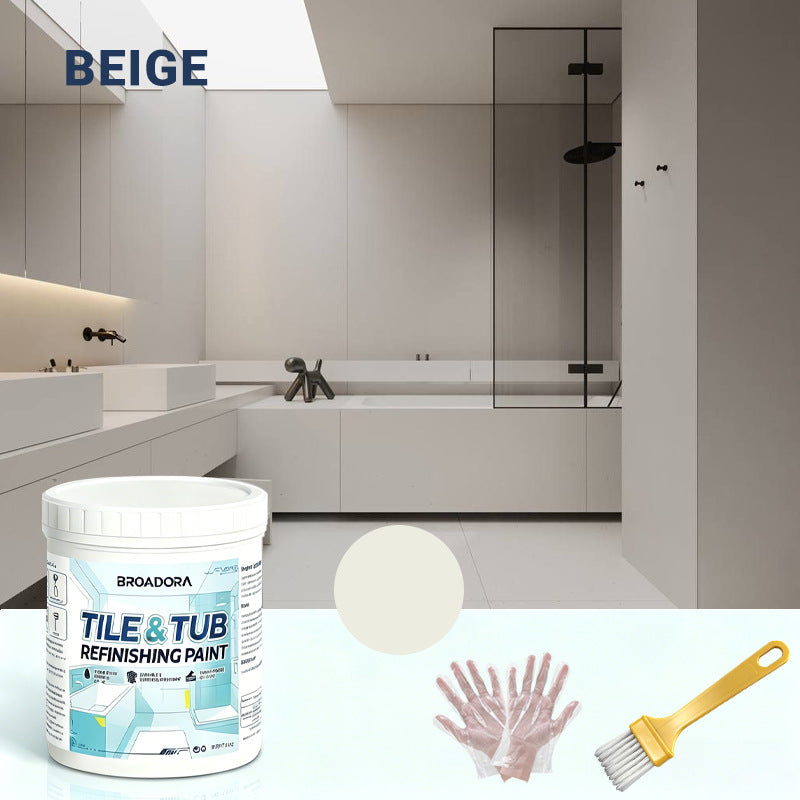 🔥 DIY Tub & Tile Refinishing Kit – Premium Bathroom Surface Restoration Coating for Bathtubs, Showers & Sinks