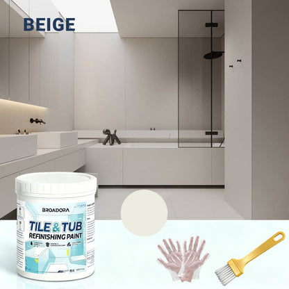 🔥 DIY Tub & Tile Refinishing Kit – Premium Bathroom Surface Restoration Coating for Bathtubs, Showers & Sinks