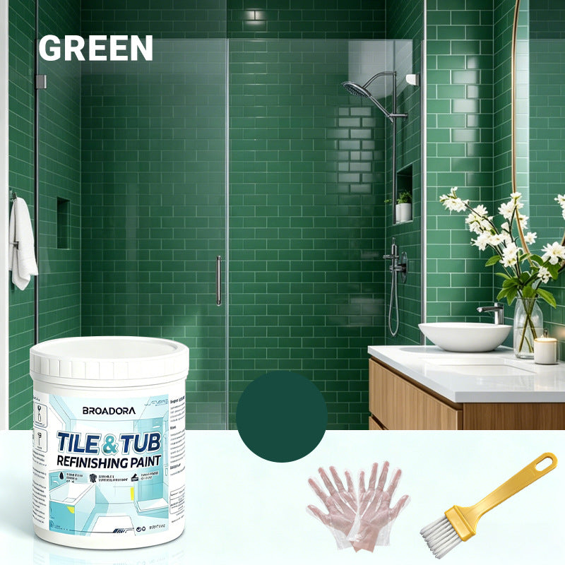 🔥 DIY Tub & Tile Refinishing Kit – Premium Bathroom Surface Restoration Coating for Bathtubs, Showers & Sinks
