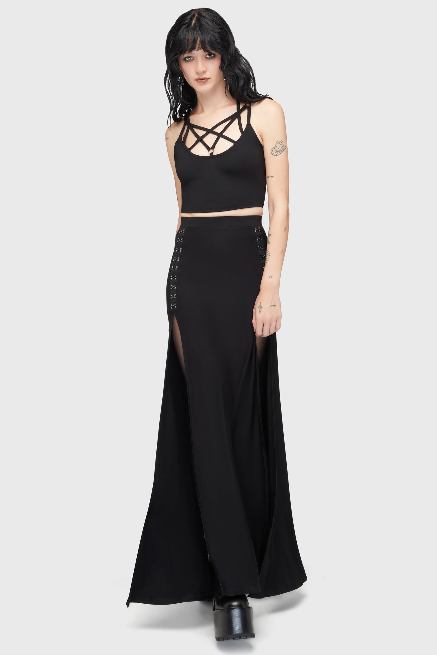 Snarl Maxi Skirt
