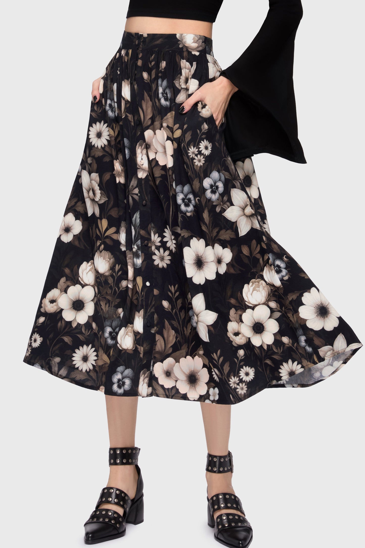 Stellar Hour Midi Skirt