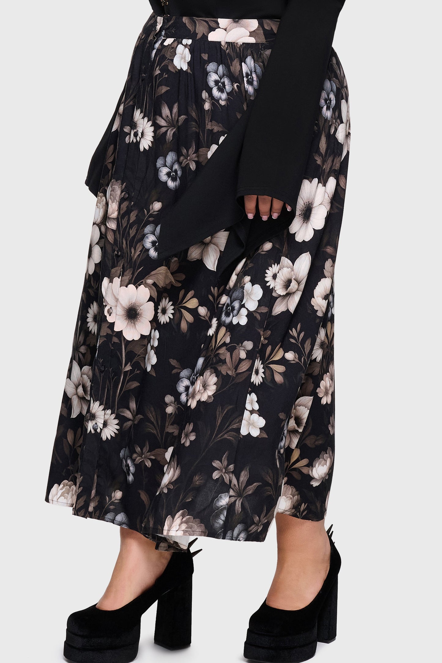 Stellar Hour Midi Skirt