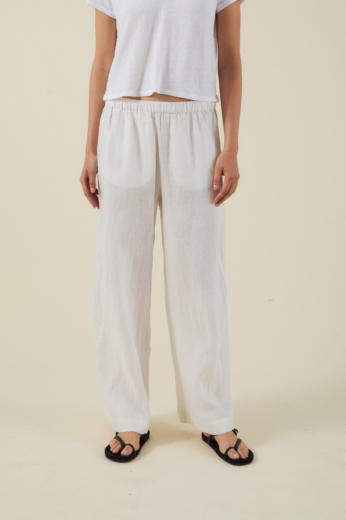 STEPHANIE LINEN PANT