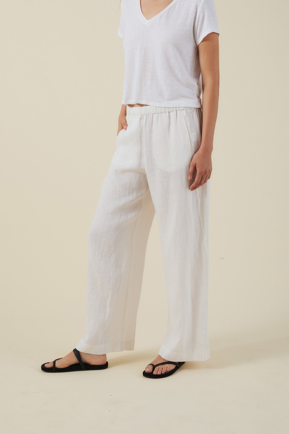 STEPHANIE LINEN PANT