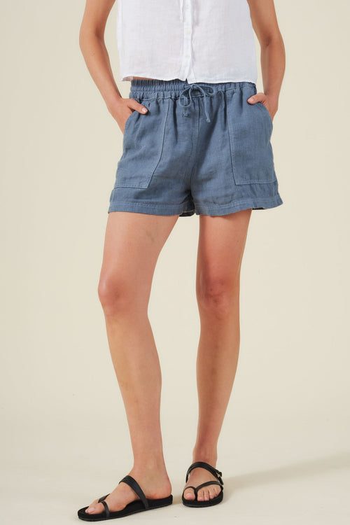 SUTTON HEAVY LINEN SHORT