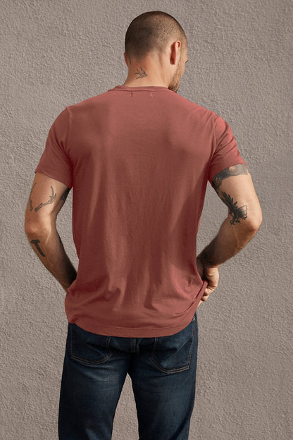 SAMSEN WHISPER CLASSIC V-NECK TEE