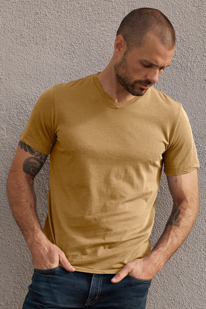SAMSEN WHISPER CLASSIC V-NECK TEE