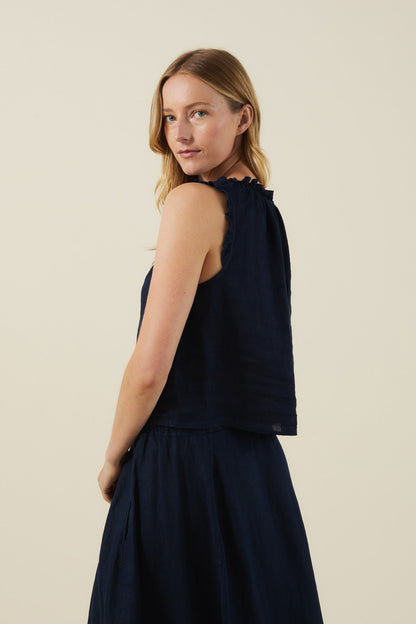 TANA LINEN TOP