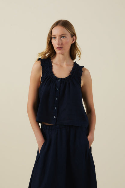 TANA LINEN TOP