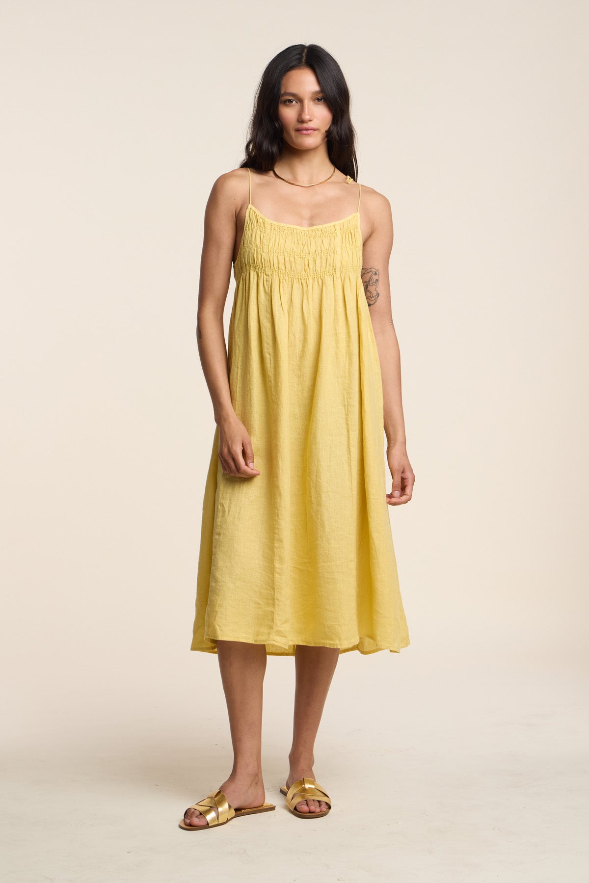 TERESA LINEN DRESS