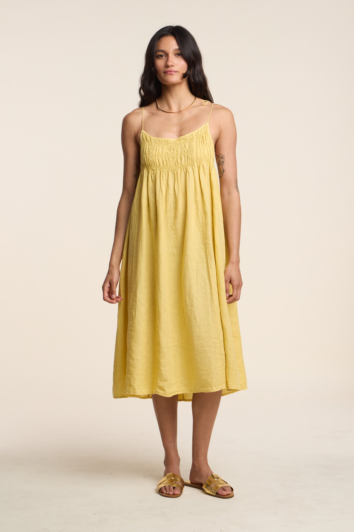 TERESA LINEN DRESS