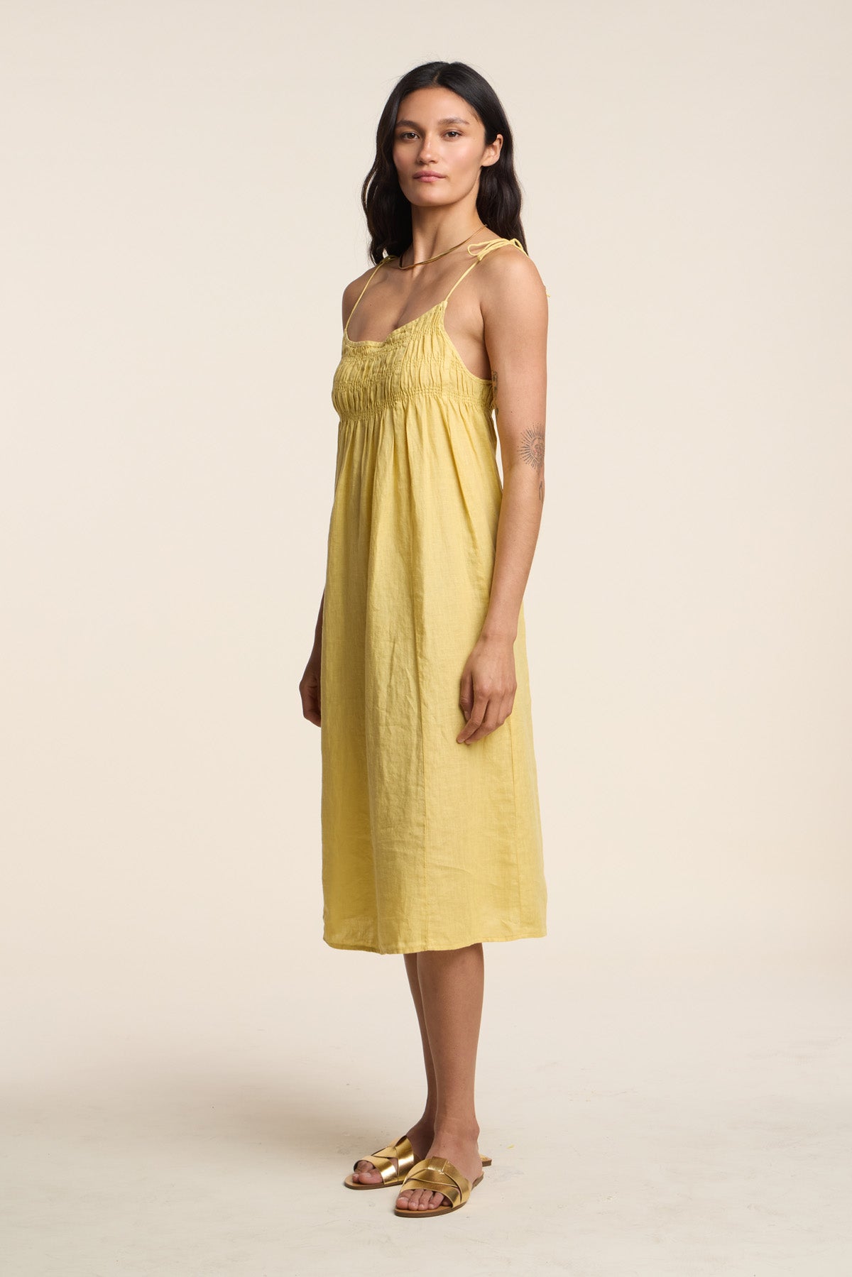 TERESA LINEN DRESS